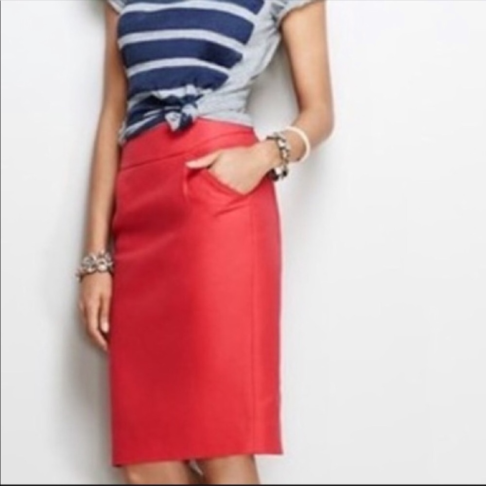 J. Crew pencil skirt 0